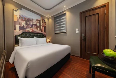 Deluxe doppia o matrimoniale con letti singoli — Hanoi Sense Hotel & Travel
